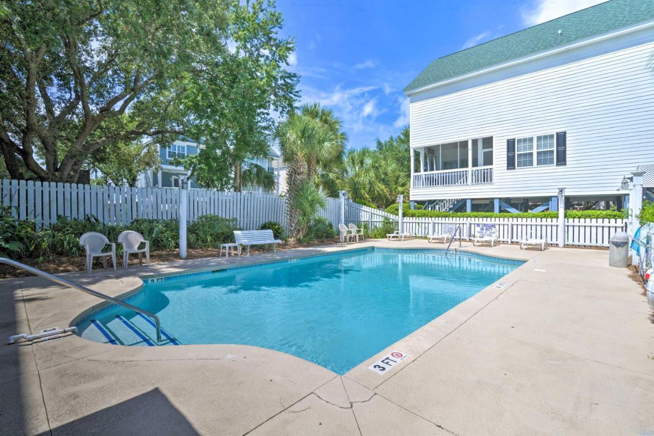 Surfside Beach Home Base Steps To Pool And Ocean! Myrtle Beach Exterior photo