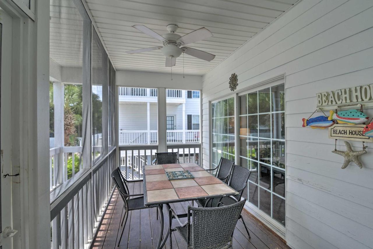 Surfside Beach Home Base Steps To Pool And Ocean! Myrtle Beach Exterior photo