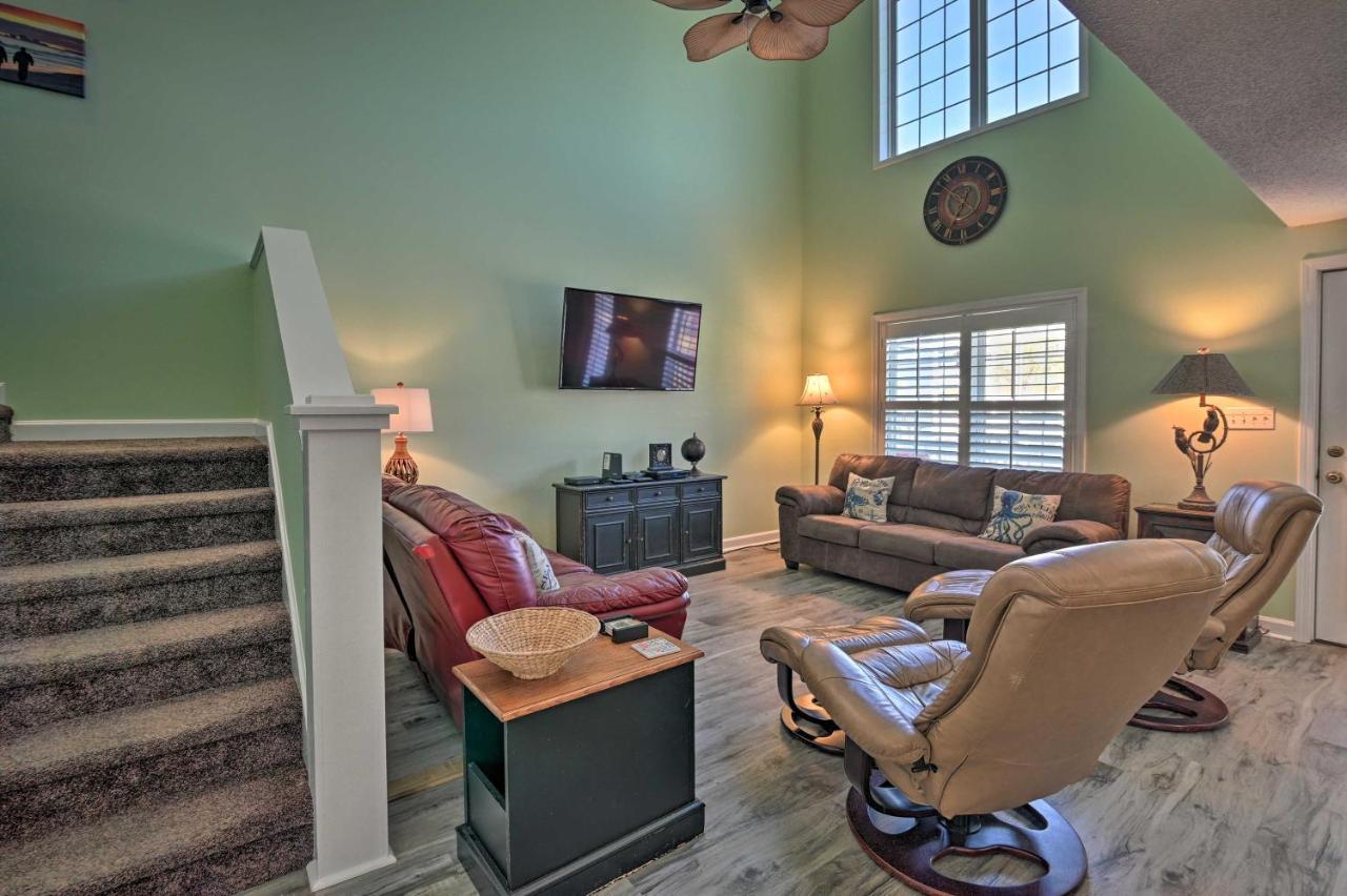 Surfside Beach Home Base Steps To Pool And Ocean! Myrtle Beach Exterior photo