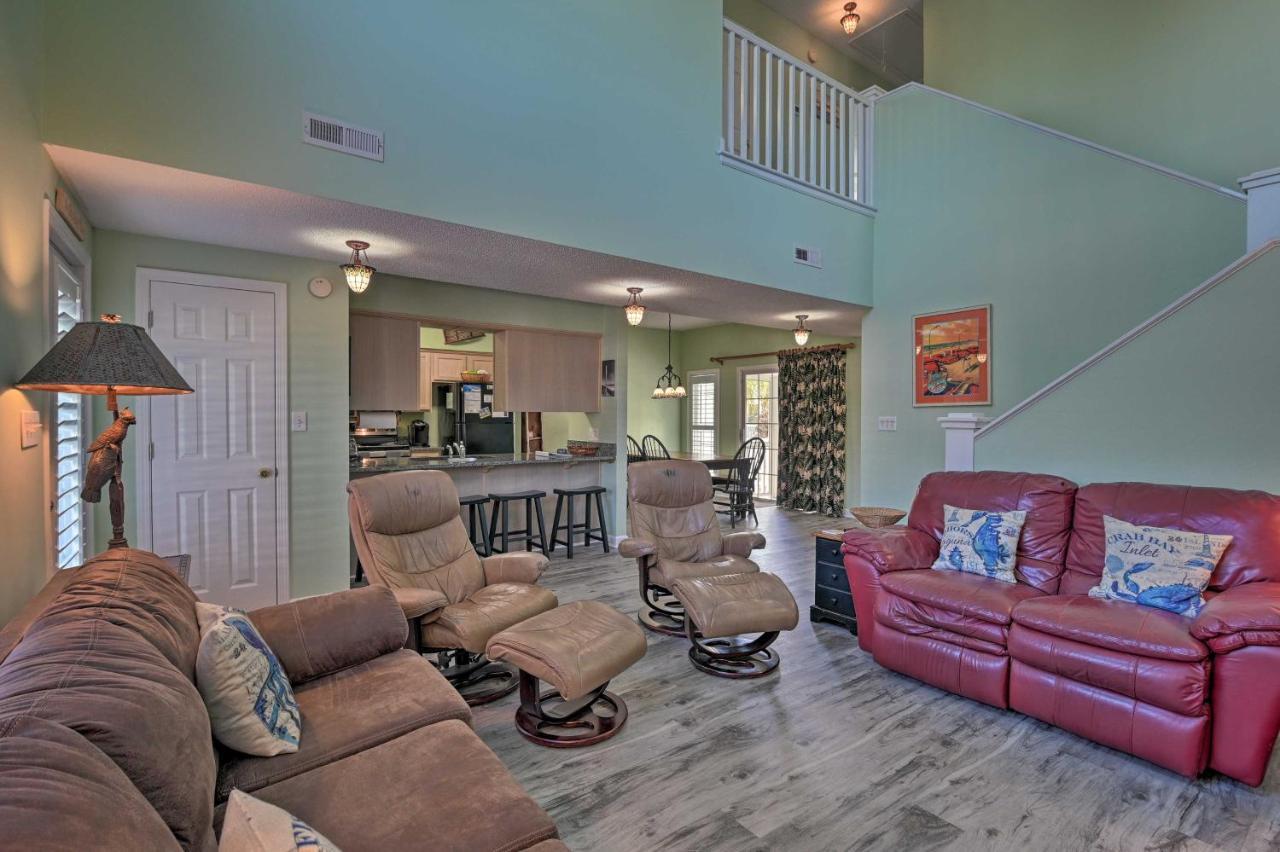Surfside Beach Home Base Steps To Pool And Ocean! Myrtle Beach Exterior photo