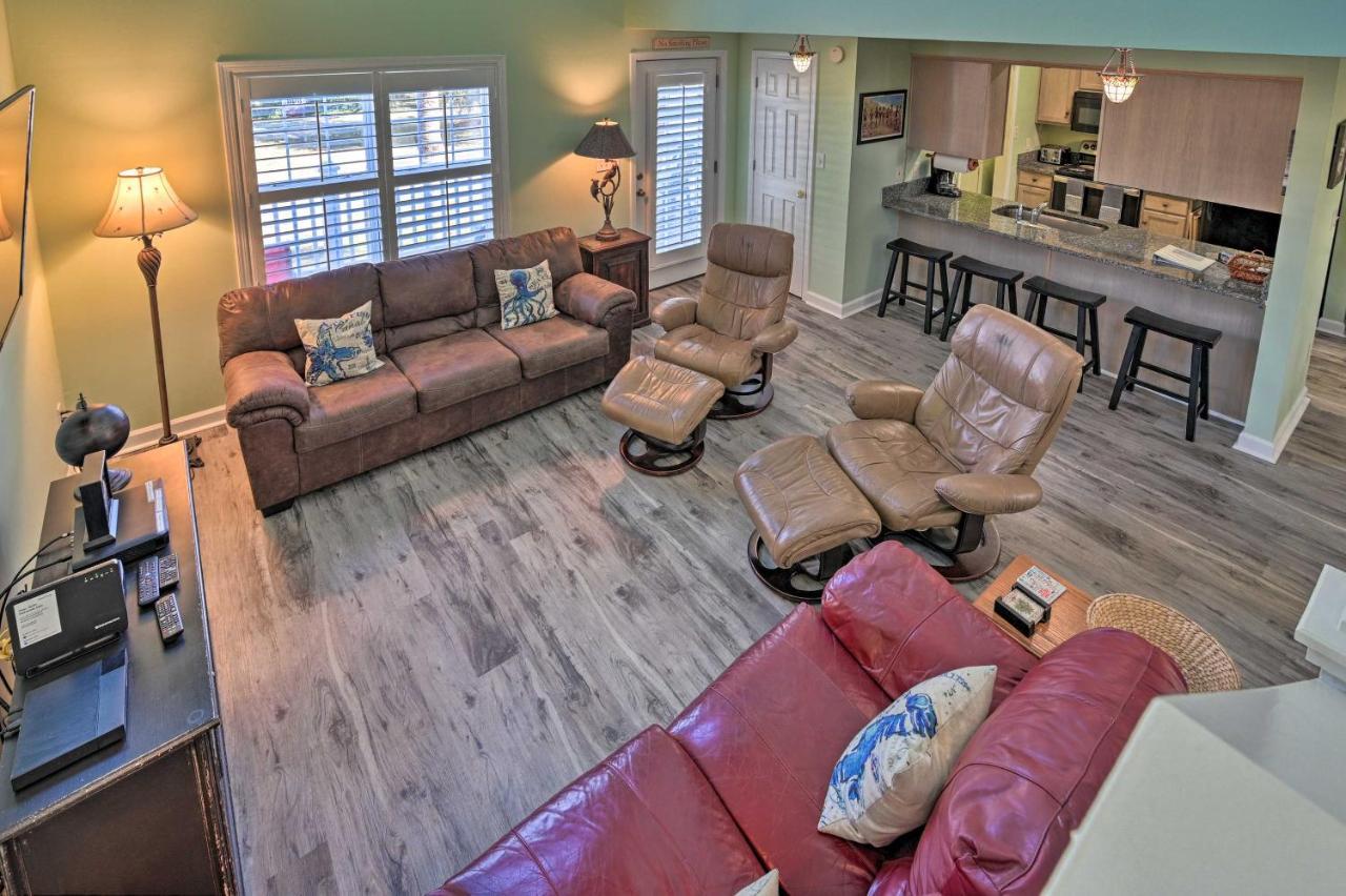 Surfside Beach Home Base Steps To Pool And Ocean! Myrtle Beach Exterior photo